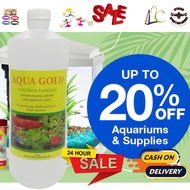 CHLORINE ELIMINATOR / Neutralizer AQUARIUM Fish safe / Turtle Betta gold shrimp tank water cleaner