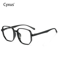 Cyxus Anti Blue Light Glasses Polygon Irregular Large Square  Eye Protection Reduces Fatigue Reading