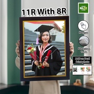 University Konvo Frame 11x14 &amp; 8x10 Photo Frame l Plexiglass 1mm l Graduation
