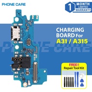 COMPATIBLE FOR SAMSUNG A31 /A315 CHARGING PLUG BOARD USB PORT REPLACEMENT PART