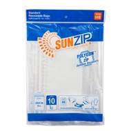 ถุงซิปพลาสติกอเนกประสงค์ 24x34 SUNZIP