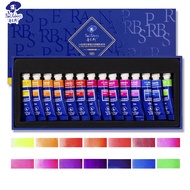 {rtytyfhgy} Paul Rubens 14 Colors Opera Series Watercolor Paint Fluorescent color system Paint Set 5