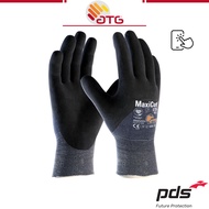 ATG MaxiCut Ultra 44-3755 Cut Resistant Touchscreen Safety Gloves Black