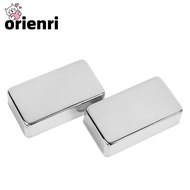 ORIENRI 2pcs ​Electric Guitar Pickup Cover​, ​Brass ​Sealed ​Sealed Humbucker Guitar Pickup Covers​,