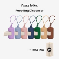 Fuzzy Folks Poop Bag Dispenser