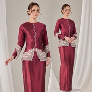 HIJABISTAHUB KATHRYN MINI KURUNG baju kurung moden sulam bunga floral embroidery baju raya 2026