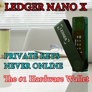 Ledger Nano X Hardware Wallet Bluetooth Crypto Wallet Multi-Chain Multi-Currency Offline Private Key