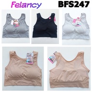 BFS247 felancy sports Bra medium impact crop model ML XL
