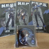 (Genuine) ZhuYuan Seth Qingyi Criminal Investigation Team ZZZ Badge Model - Badge Standee Zenless Zo
