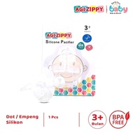 Zippy Silicone Baby Pacifier 3+ months Silicone Pacifier Ultra soft ZIP-OK 065