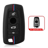 For BMW 1 2 3 4 5 6 7 M Series X3 X4 F20 F22 F30 F31 F36 F10 F11 F07 F12 F01 Silicone Car Key Case F