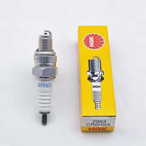 1pcs Original Motorcycle NGK Spark Plug CR6HSA #2983 For Tianjian 125 Qiaoge 100 Ghost Fire Fuxi Qia