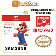 Samsung microSD Express 256GB SD Card Memory Nintendo Switch 2 Switch2 Original