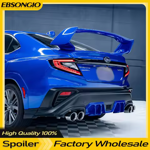 For Subaru WRX JDM STI Rear Trunk Spoiler Wing w/ Screws and Installation Kit 2022-2025 WRX