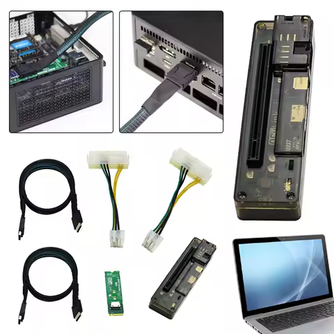 EXP GDC OCuLink GPU Dock 32 Gbps EXP GDC PCIe External Independent Video Card Dock for Mini PC Lapto