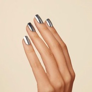 [35% Off 六五折] Dashing Diva Glaze Donut 半固化LED光療凝膠美甲貼 鈦銀色 Semi Cured Gel Nails in Titanium Glaze