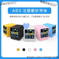Simple Desktop Weather Small TV Computer Black White Alarm Clock Smart Study Time Temperature Humidi