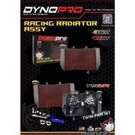 DYNOPRO RACING BIG RADIATOR TANGKI BESAR 2 KIPAS 900ML TWIN FAN Y16ZR Y16 YAMAHA VVA PNP