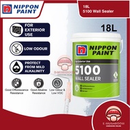 18L Nippon Paint 5100 Exterior Wall Sealer With Mid Sheen Finish