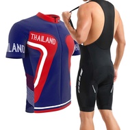 NEW CYCLING Classic Retro Thailand Men's Pro Team Cycling Jersey Set Summer MTB Road Bicycle Bike Clothing
