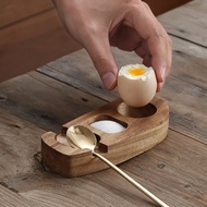 Acacia Wooden Egg Tray Egg Cup Holder Eggshell Cup Egg Cup Hole Punch Cup Bracket