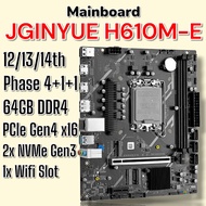 Mainboard JGINYUE H610M-E - Floor - 100% New - FullBox -