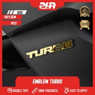 TURBO EMBLEM RAISED MOTORCYCLE COOL MOTORCYCLE STICKER MOTORCYCLE EMBLEM CAR EMBLEM