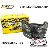 (S1M) HEAD LAMP LED LAGENDA 115ZR 115Fi HEAD LAMP DP ZHIPAT IMPORT LAMPU GABAN