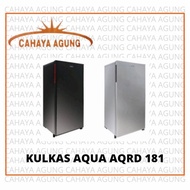 Kulkas 1 pintu Aqua AQR D181 DS 150L (khusus bandung) ORI