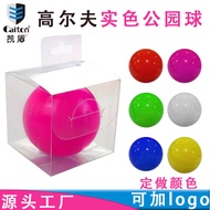 GolfParkBall Caiton Park Golf Two-Layer Ball GolfParkBall Non-Luminous Colorful Ball260415