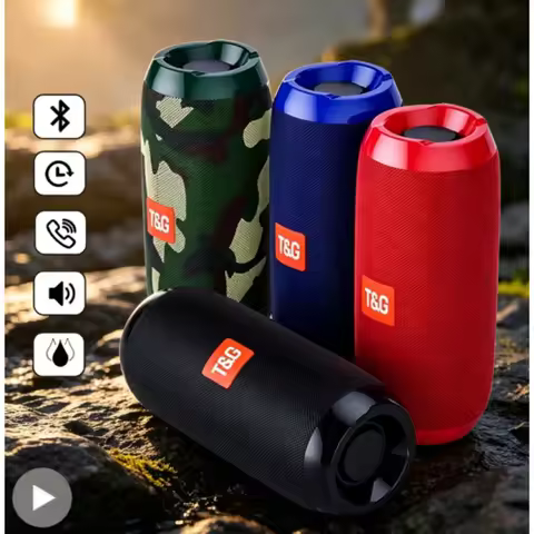 Portable Wireless Bluetooth Speaker Subwoofer FM Radio Sound Box Bocina Hifi Acoustics Handsfree Mus