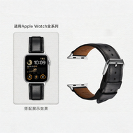 Maikes | สายหนังเข้ากันได้สำหรับ Apple Watch S10 สำหรับผู้ชาย