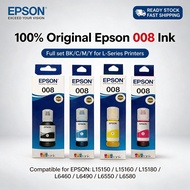 Epson Original 008 Ink EPSON FOR Printer L15150 / L15160 / L6490 / L6550 / L6570 / L6580/M15140 Bott