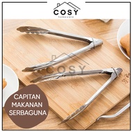 Cozy Stainless Steel Fried Tongs / Food Tongs / Stainless Steel Tongs