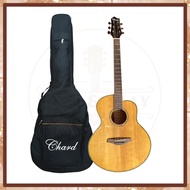 Chard EA80S 41" Acoustic Guitar (No EQ) + Protective Bag