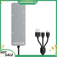 5-In-1 CF/MS/SD/TF/M2/XD Multifunction Card Reader, Type-C 3.0 Memory Memory Stick Card Reader