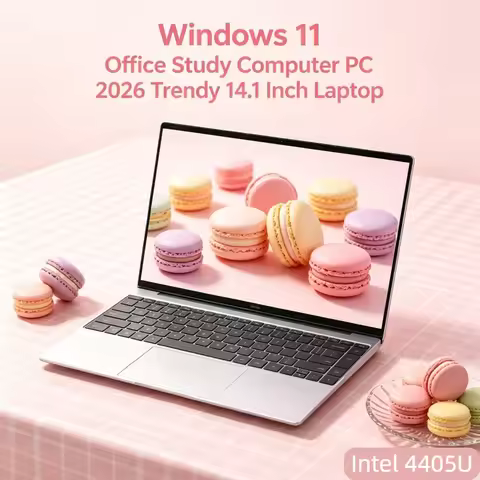 Stable 14.1 Inch Ultra Thin 2026 Business Laptop PC Intel 4405U Win11 DDR4 16GB RAM 2TB SSD