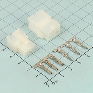 [3 Pieces]- 5557, 5559 4.2mm 6 Pin 2 Row Connector Set with Wire Stapler Smart Components
