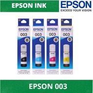 Epson 003 Original Ink Bottle Black Cyan Magenta Yellow for L3310 L3150