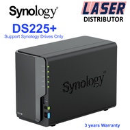 Synology DiskStation DS225+ | 2 Bay Storage Network Attached Storage | Only works with Synology Driv