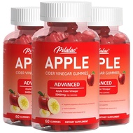 Pslalae Apple Cider Vinegar Gummies Vitamin B9 Vitamin B12 Promotes Metabolism Digestion and Immune