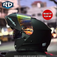 หมวกกันน็อคยกคาง RD รุ่น MATRIX แว่น2ชั้น รองรับการติดบลูทูธ  M L XL มอก.และ ECE 22-05