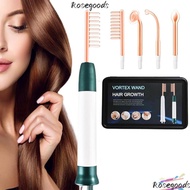 ROSEGOOD Vortex Comb Bundle, Nourishes Hair Roots Easy to Use Vortex Hair Growth Wand,  High Frequen