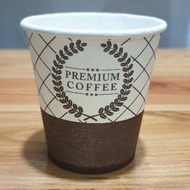 YG Paper Hot Cup Premium Coffeee 6.5 Oz 195ml Heat Resistant Paper Cup/ (contents: 50 pcs) Mix rando