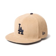 New Era หมวกรุ่น Los Angeles Dodgers Corduroy Beige 59Fifty Cap
