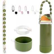 Silicone Boot Set for Owala Water Bottle 24 oz, 32 oz, 40 oz - Includes Anti-Slip Sleeve & Water Bot