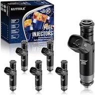 6 PCS Fuel Injectors for 2005-2008 Ford F-150 V6 4.2L Naturally Aspirated, #OE Replaces FJ869, 800-1