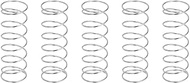 uxcell 5Pcs Compression Springs, 0.6mm Wire Diameter x 12mm OD x 35mm Length 304 Stainless Steel Ext