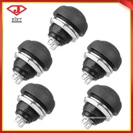 5pcs Latching Push Button Switch Push Button Switch Press Button Switch yuanjingyouzhang