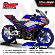 Decal R25 Fullbody Mandalika Custom Decal stiker YZF R25 / stiker r25 full body design Mandalika Cus